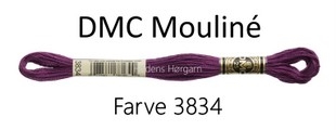 DMC Mouline Amagergarn farve 3834